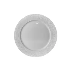 Πιάτο πορσελάνης ρηχό φ26cm, Σειρά Fizz Dot, λευκό, Prego (τιμή για 6 τεμάχια) P-YW-1787-2