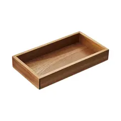 Κουτί Buffet απο Ξύλο Ακακίας, GN1/1 - 53x32.5xΥ5.6cm, σειρά Venezia, Leone S5083