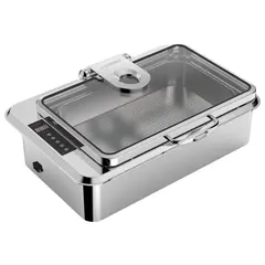 Χωνευτό (για πάγκο) Ηλεκτρικό DRY-HEAT (δεν χρειάζεται νερό) Μπαιν Μαρί υδραυλικό, GN1/1 (6.5cm), INOX 18/10, Sunnex W21-11HLM21