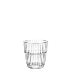 Γυάλινο Ποτήρι Χαμηλό 30.5cl, Tempered, Στοιβαζόμενο, φ8.4x9.2cm, Barshine, BORMIOLI ROCCO (τιμή για 36 τεμάχια) BARSHINE ROCKS
