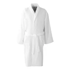 Μπουρνούζι, 100% βαμβ., 450gr, μέγεθος XXL, λευκό, Φροτέ (Πετσετέ), Fragente (τιμή για 6 τεμάχια) FB1-450-XXL