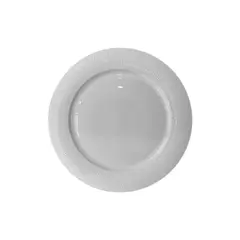 Πιάτο πορσελάνης ρηχό 26cm, Σειρά Pandoro, λευκό, Prego (τιμή για 4 τεμάχια) P-YW-0948-1