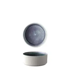 Μπωλ πορσελάνης με κάθετα πλαϊνά, φ15.2xΥ6.3cm, Reactive μπλε, Σειρά Geo, Prego (τιμή για 4 τεμάχια) P-GEO-W03/BL