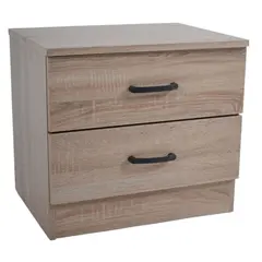 ΚΟΜΟΔΙΝΟ ΞΥΛΙΝΟ ΜΕ ΔΥΟ ΣΥΡΤΑΡΙΑ ΣΕ ΦΥΣΙΚΟ ΧΡΩΜΑ 48x38x43εκ. ANKOR 845033