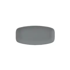 Πιατέλα Μελαμίνης, 24cm, 150gr, Σειρά THALI, γκρι (τιμή για 6 τεμάχια) S-2942/GR