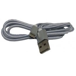 ΚΑΛΩΔΙΟ Micro-USB Quick Charge 1m Ασημί FTT6-078