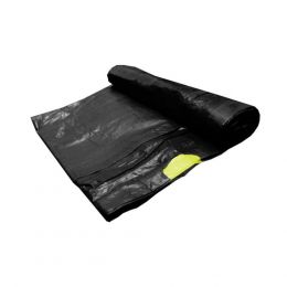 Ρολό 10 τεμ.  70x95cm σακούλες σκουπιδιών μαύρες χαρτοπλάστ με κορδόνι (Η τιμή αφορά 5 σετ) SNAPY-7095/BK