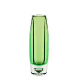 Χρωματιστό μπουκάλι/Βάζο πλαστικό PC, πράσινο, φ6.1xΥ18cm, 374gr, Morleos MELO.F005/GREEN
