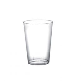 Πλαστικό ποτήρι (Σετ 100 τεμ) PS μίας χρήσης 23cl διαφανές. Φ7 cm x 9.5 2770-21