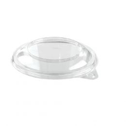 Καπάκι RPET για πλαστικά κολωνάτα ποτήρια GLAFLUSI10C10 της SABERT (τιμή για 100 τεμάχια) GLALID23