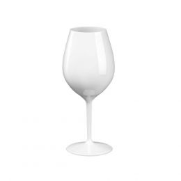 (Σετ 12 τεμ) Πλαστικό ποτήρι κολωνάτο TRITAN πισίνας 51cl λευκό.φ9x21cm 01-11