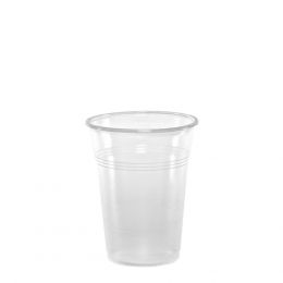 ​Ποτήρι Κρύσταλ 40 cl, 7,2gr, Μπύρας-Καφέ, Διάφανο PP Φ9,5x12 cm (τιμή για 100 τεμάχια) CUP-400/CLR