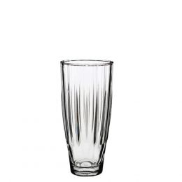 Γυάλινο Ποτήρι Σκαλιστό Σωλήνας, 31.5cl, φ7x14.5cm, PASABAHCE (τιμή για 4 τεμάχια) DIAMOND-HB/31.5CL