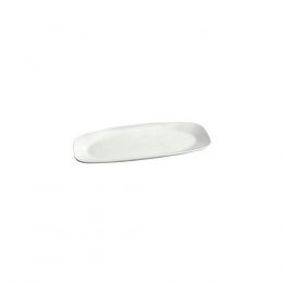 Δίσκος Μελαμίνης 10x21cm, Λευκός. (Η τιμή αφορά 5 τεμάχια). M.713