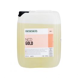 Υπερσυμπυκνωμένο υγρό επαγγελματικών πλυντηρίων πιάτων έως πολύ σκληρά νερά, 10lt, 12.5 kgr NCD GOLD 10LT (12.5KGR)