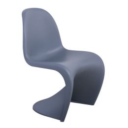 (MinQty) Z.EM993,4 BLEND καρέκλα PP Γκρι 50x58x85cm (Τιμή για 4 τεμάχια)