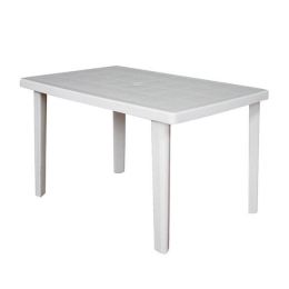 Z.E323,8 MARTE τραπέζι Πλαστικό Άσπρο 100x67x72cm