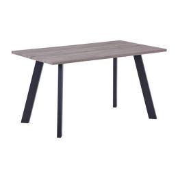 Z.EM817,1 BAXTER τραπέζι Sonoma Oak /Βαφή Μαύρη 140x80x75cm