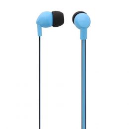 Ακουστικά ψείρες με μικρόφωνο και handsfree Μπλε, μήκος καλωδίου: 1.2m, 3.5mm Jack ESBCBL