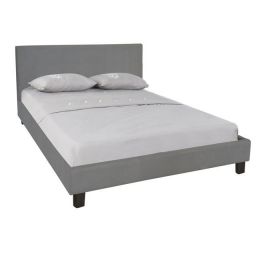 Z.E8031,F1 WILTON Κρεβάτι Διπλό Ύφασμα Grey Stone 149x203x89(Στρώμα 140x190)cm