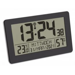 Ρολόι τοίχου ραδιοελεγχόμενο με κλίμα δωματίου 60.2557.01 TFA Germany