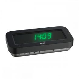 Ψηφιακό ραδιοελεγχόμενο ρολόι με εφέ 3D (μαύρο με πράσινο led φωτεισμό) HOLOCLOCK 60.5009.04 TFA Germany