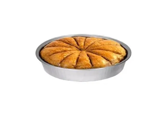 Ταψάκι αλουμινίου 22cm (σετ 12 τεμ.) για ψήσιμο γλυκών σε φούρνο. 25429n/ SC5