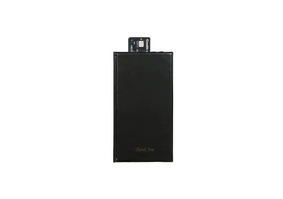 Θήκη λογαριασμού BASIC A4 για Εστιατόρια / cafe 13 x 23 cm, μαύρη. MC-BRBP-BL