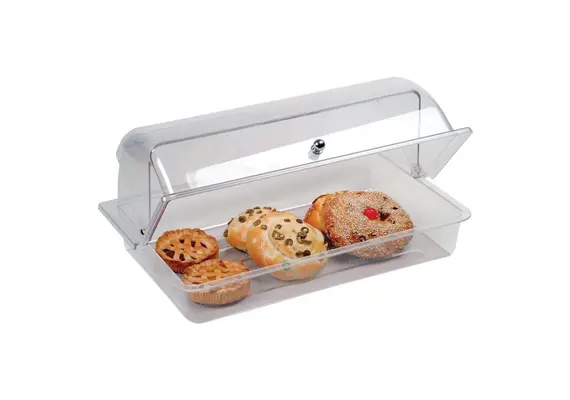 Ακρυλικό Kάλλυμα Roll-top GN1/1 32.5x53cm, χωρίς την βάση. KLC07