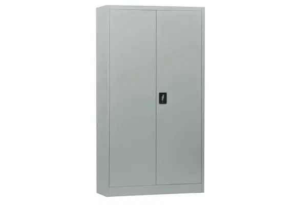 Z.E6008,1 ΝΤΟΥΛΑΠΑ με 4 Ράφια Μεταλλική Γκρι 90x40x185cm
