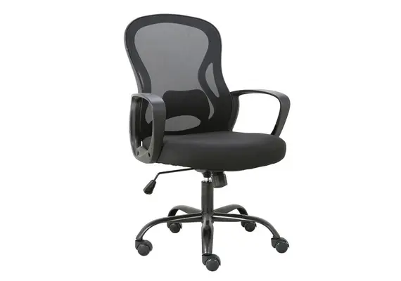 Z.EO600,1 BF2011 Πολυθρόνα Mesh Μαύρο (PP μαύρο) 58x62x96/106cm