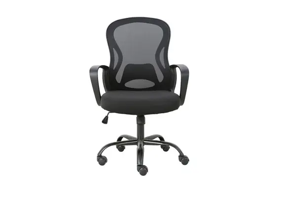 Z.EO600,1 BF2011 Πολυθρόνα Mesh Μαύρο (PP μαύρο) 58x62x96/106cm