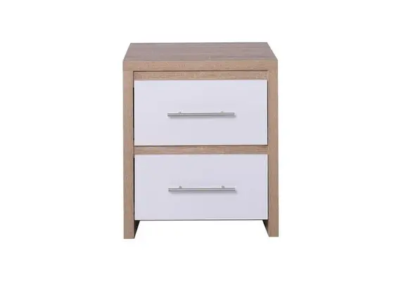 Z.E765,1 KENNEL κομοδίνο Sonoma /Άσπρο 47x39x57cm