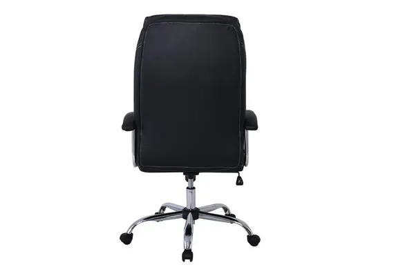 Z.EO299,1 BF5700 Πολυθρόνα Διευθυντή Pu Μαύρο /Χρώμιο 64x72x112 /121cm
