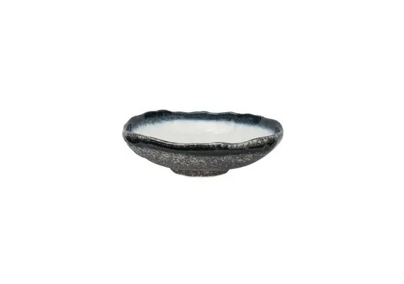 Μπωλ Stoneware, παραλληλόγραμμο 24xΥ8cm, (τιμή για 2 τεμάχια) IS.054279