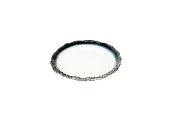 Πιάτο Stoneware, χοντρό Rim, φ25.4xΥ4cm,(τιμή για 3 τεμάχια) IS.054277