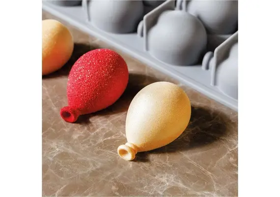 Αντικολλητικό καλούπι σιλικόνης GOURMET, 30x17.5cm, 12 x Μπαλόνι, Pavoni GG052S