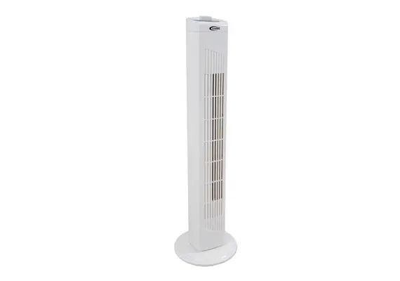 ΑΝΕΜΙΣΤΗΡΑΣ ΔΑΠΕΔΟΥ 80cm ΣΤΗΛΗ 45W ΠΕΡΙΣΤΡΕΦΟΜΕΝΟΣ ΑΣΠΡΟΣ ANKOR A-816316
