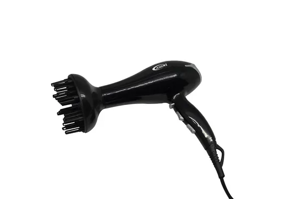 ΣΕΣΟΥΑΡ ΜΑΛΛΙΩΝ 29x28x9cm ΜΑΥΡΟ ΜΕ 2 ΦΥΣΟΥΝΕΣ ANKOR 2400W 818532