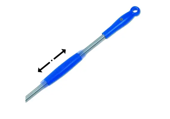 Φτυάρι Πίτσας διάτρητο φ23cm INOX, με κοντάρι 1.2m, GIMETAL I-23F/120