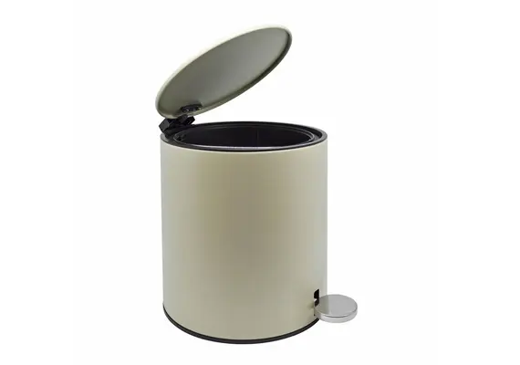 ΚΑΛΑΘΙ ΜΠΑΝΙΟ 5lt INOX ΜΠΕΖ ΜΑΤ SOFT CLOSE 25,2x24cm ANKOR 815364