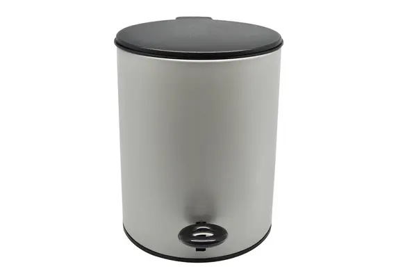 ΚΑΛΑΘΙ ΜΠΑΝΙΟΥ 5lt INOX ΓΚΡΙ SOFT CLOSE ANKOR 817290