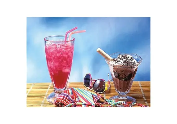 Γυάλινο Ποτήρι Milk shake, Χυμού, Γρανίτας 34,5cl, φ8.2 x 17,4 cm, Σειρά MAROCCO, UNIGLASS (τιμή για 6 τεμάχια) 44852
