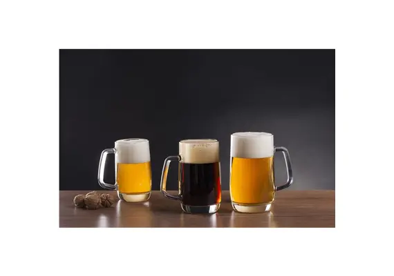 Γυάλινο Ποτήρι Μπύρας, 40cl, Φ7,95x14,4cm, Σειρά PRINCE, UNIGLASS (τιμή για 6 τεμάχια) 50833