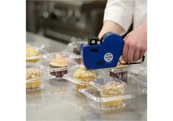 Ρολό 1200 ετικέτες HACCP, για ετικετογράφο διπλών γραμμών, 1.6x2.6cm, PRODUCTION/EXPIRY, NCCO.LG2R-REM-PRD/EXP