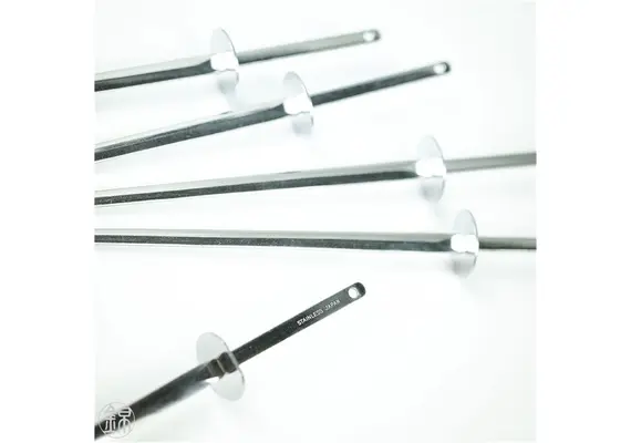 Σετ 5 Σούβλες ROBATAYAKI‘ 22cm, INOX, made in Japan NISEBE11
