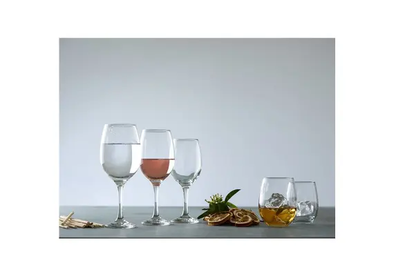 Γυάλινο Ποτήρι Κολωνάτο, Κρασιού, 58cl, Φ9.3 x 23cm, Σειρά Queen, UNIGLASS (τιμή για 6 τεμάχια) 91516