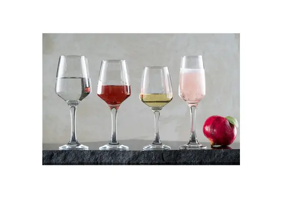 Γυάλινο Ποτήρι Κολωνάτο, Σαμπάνιας, 22cl, Φ6,5x21,6cm, Σειρά King, UNIGLASS (τιμή για 12 τεμάχια) 96512