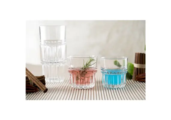 Γυάλινο Ποτήρι Νερού 34cl, φ8,2 x 11,3 cm, Μη στοιβαζόμενο, HILL, UNIGLASS (τιμή για 12 τεμάχια) 51700