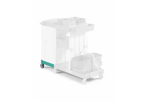 Βάση προέκτασης 43x51cm, με ρόδες φ10cm για καρότσια, TTS Cleaning MAGIC-T09074100